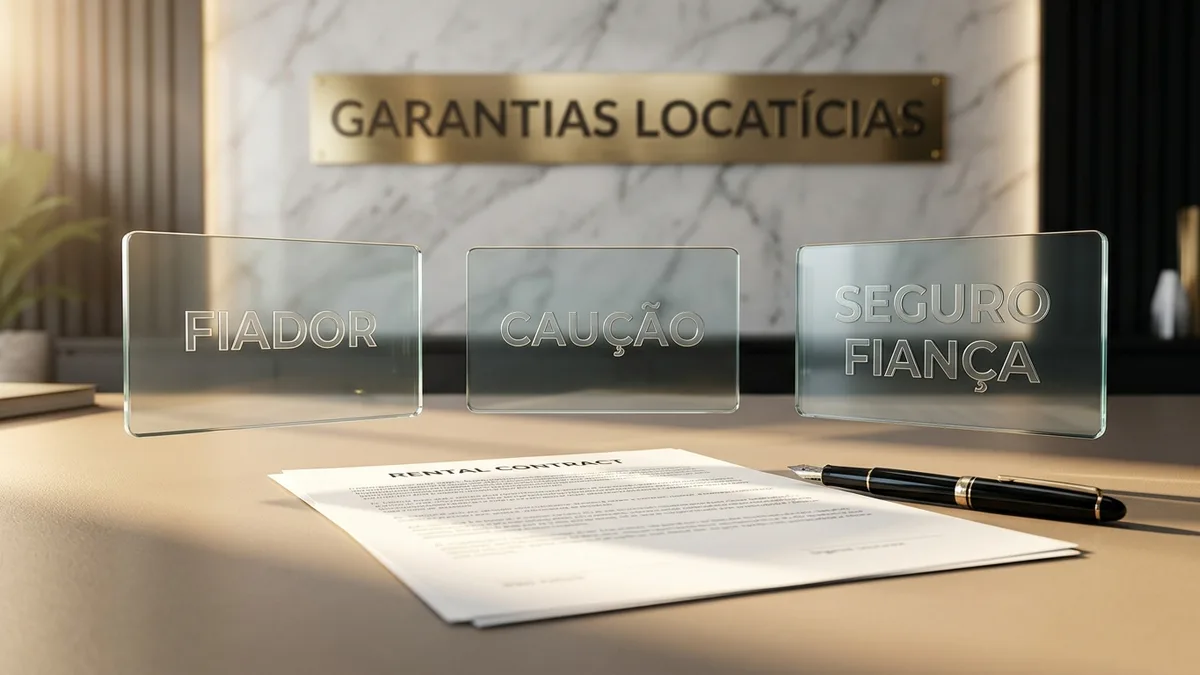 Garantias locatícias: como escolher, o que o contrato precisa dizer e onde a maioria erra